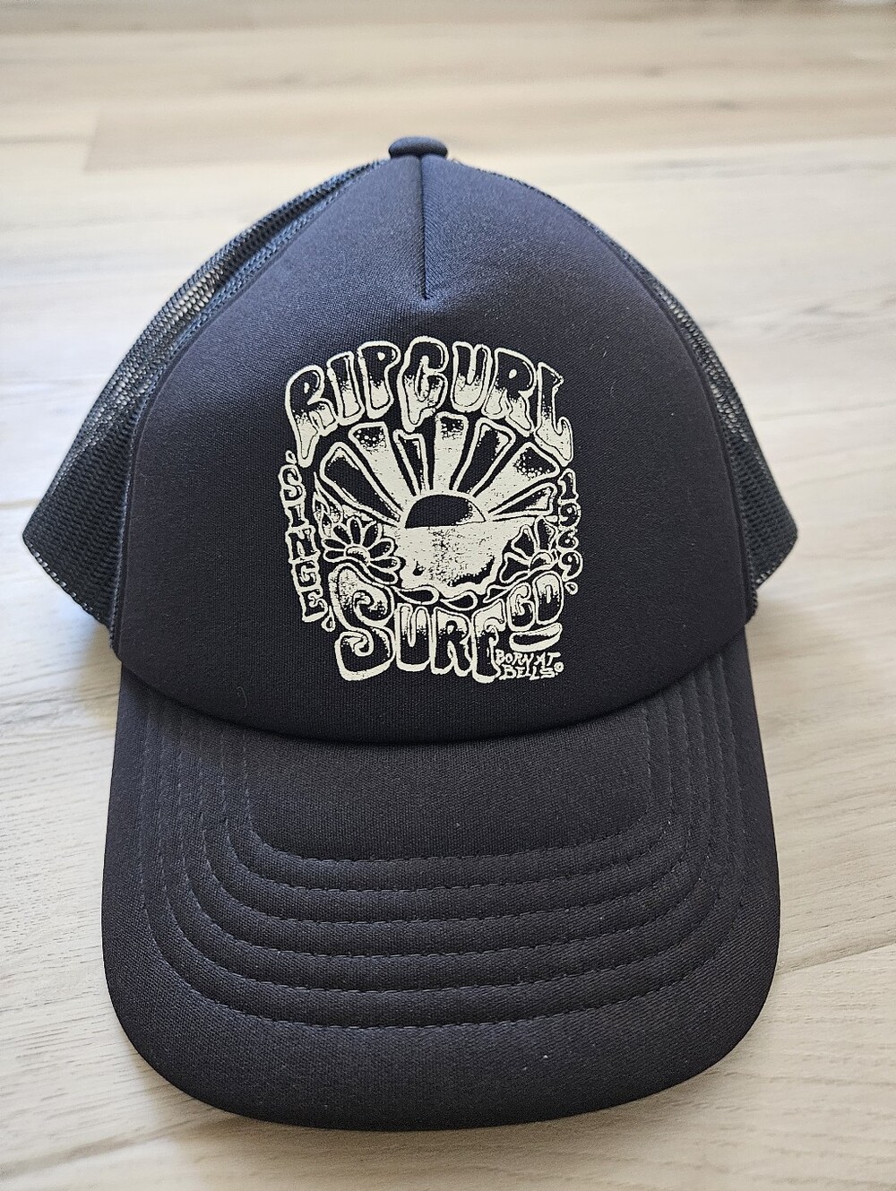 Rip Curl Black Surf Trucker Hat